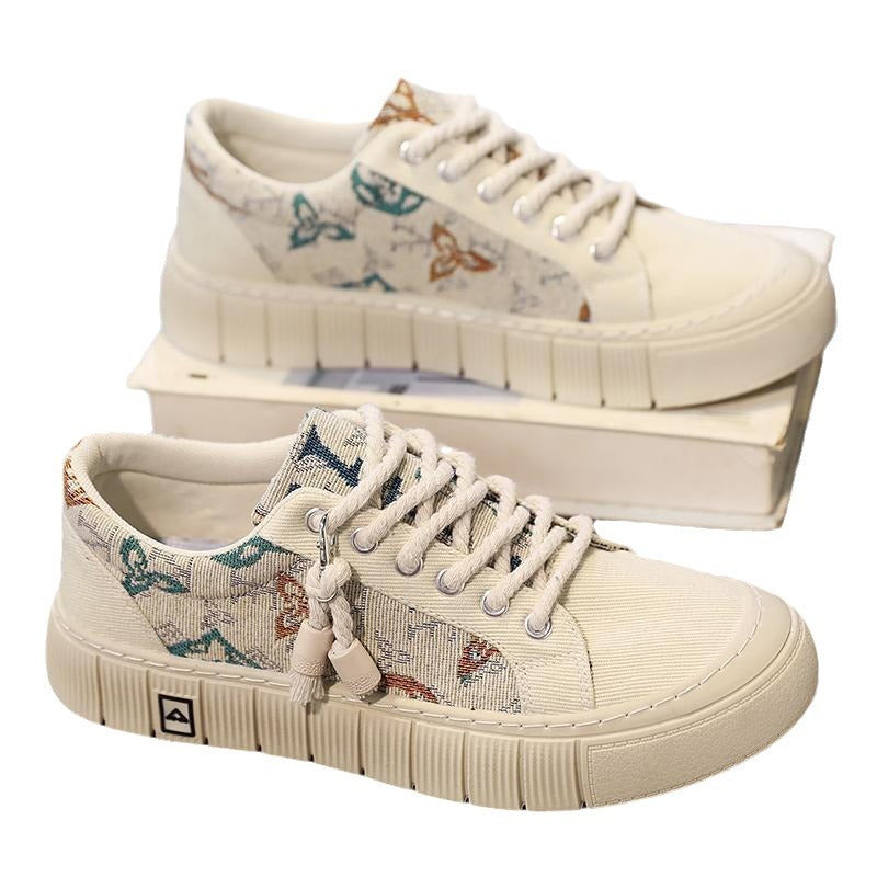 Trendy Wild Four Seasons Canvas Sneakers GlamzKart