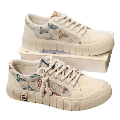 Trendy Wild Four Seasons Canvas Sneakers GlamzKart