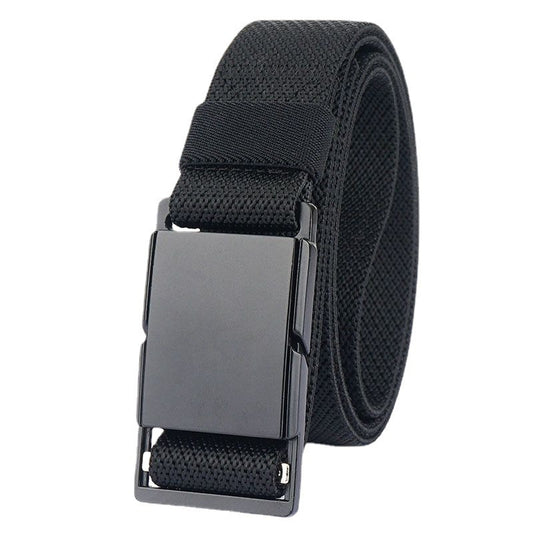 Metal Magnetic Buckle All-matching Jeans Casual Belt GlamzKart