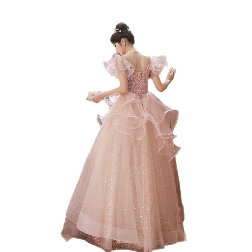 Evening Dress Women's Banquet Ceremony Exam Super Fairy Princess GlamzKart