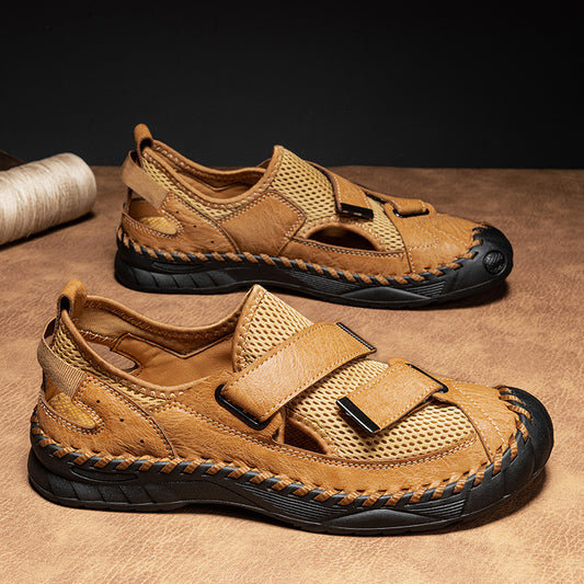 Wear-resistant Non-slip Outdoor Men's Beach Sandals GlamzKart