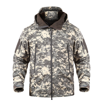 Shark Skin Soft Shell Outdoor Shell Jacket GlamzKart