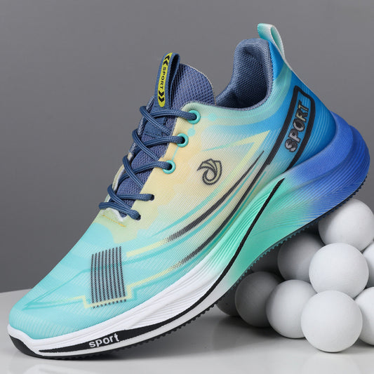 Mesh Breathable Running Shoes Lightweight Comfortable Breathable Trendy Casual Shoes Men's Shoes GlamzKart