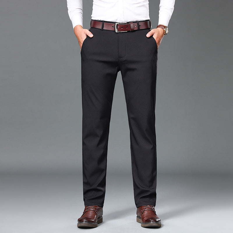 Casual Loose Spring And Autumn Straight Suit Pants GlamzKart