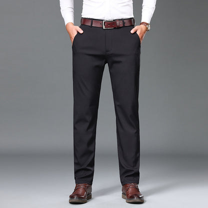 Casual Loose Spring And Autumn Straight Suit Pants GlamzKart