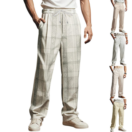 Casual Loose Digital Printing Business Simplicity Sports Pants GlamzKart