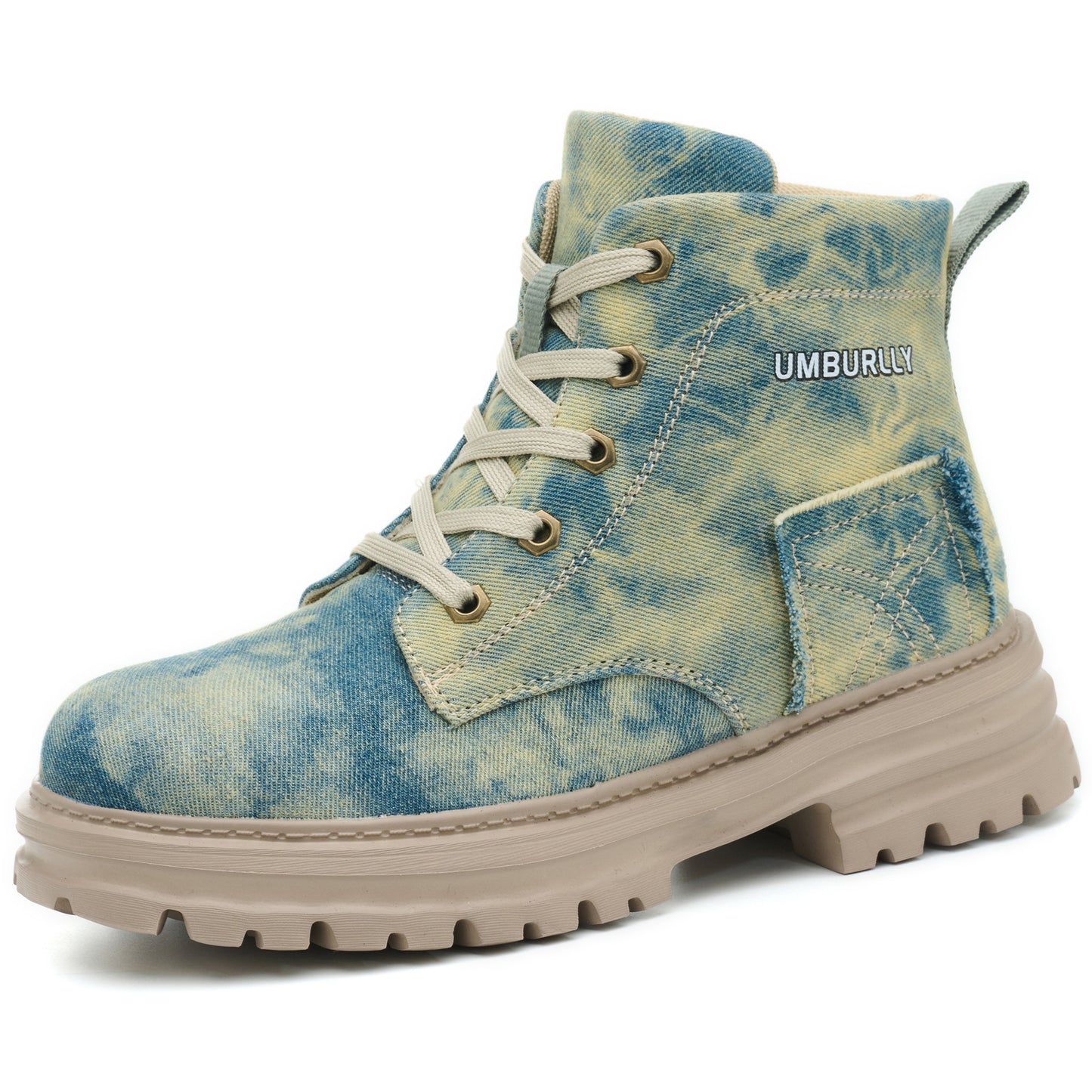 Women's Comfortable Breathable And Anti Smashing Safety Shoes Green GlamzKart