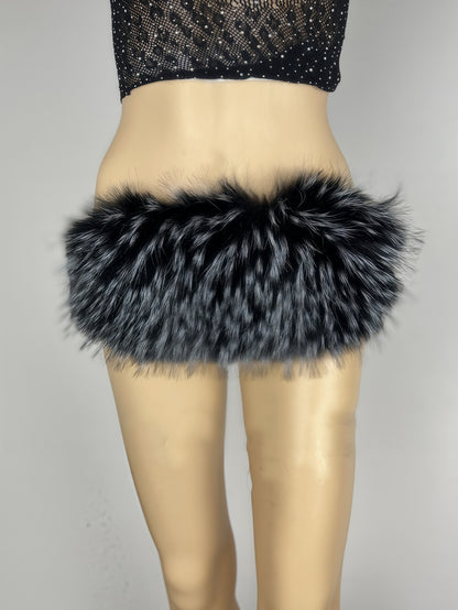 Fur Belt Retro Easy Matching Plush Waist Chain Waist Seal Waist Decorations Style 11 GlamzKart