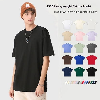 All-matching Round Neck Short Sleeves Loose GlamzKart