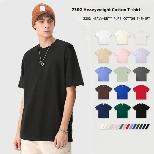 All-matching Round Neck Short Sleeves Loose GlamzKart