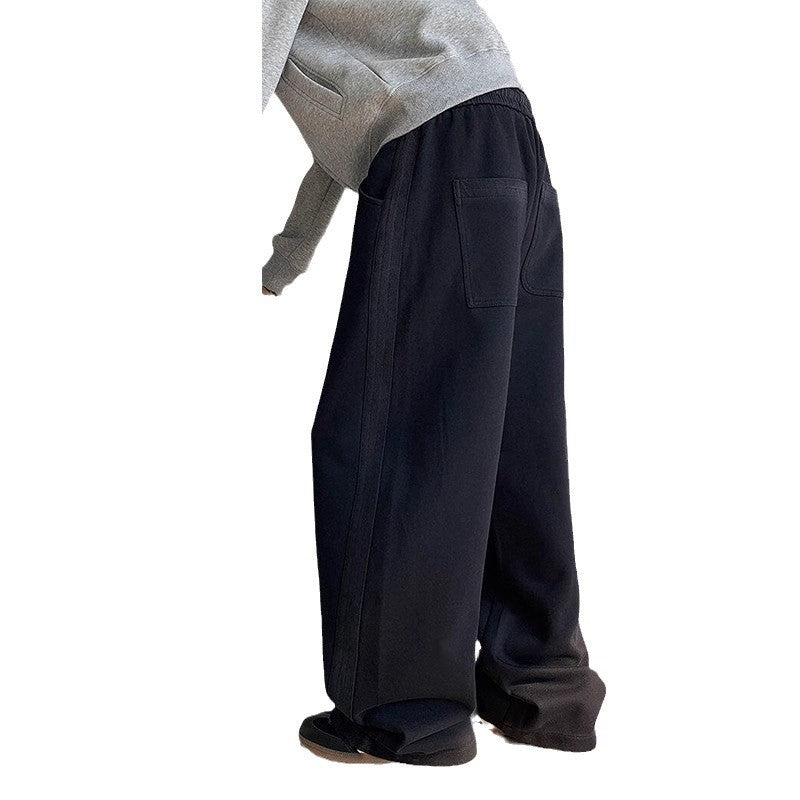 Personality American Retro Casual Pants Men GlamzKart