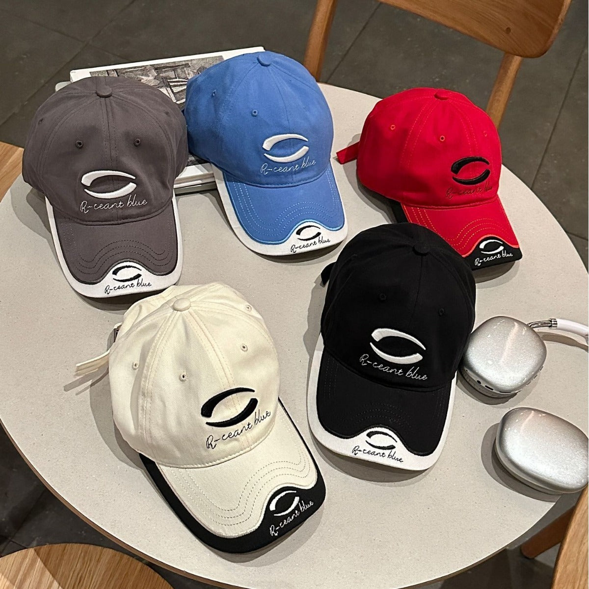 Patchwork Color Big Head Circumference Baseball Cap Outdoor Embroidered Sun Protection Sun Hat GlamzKart