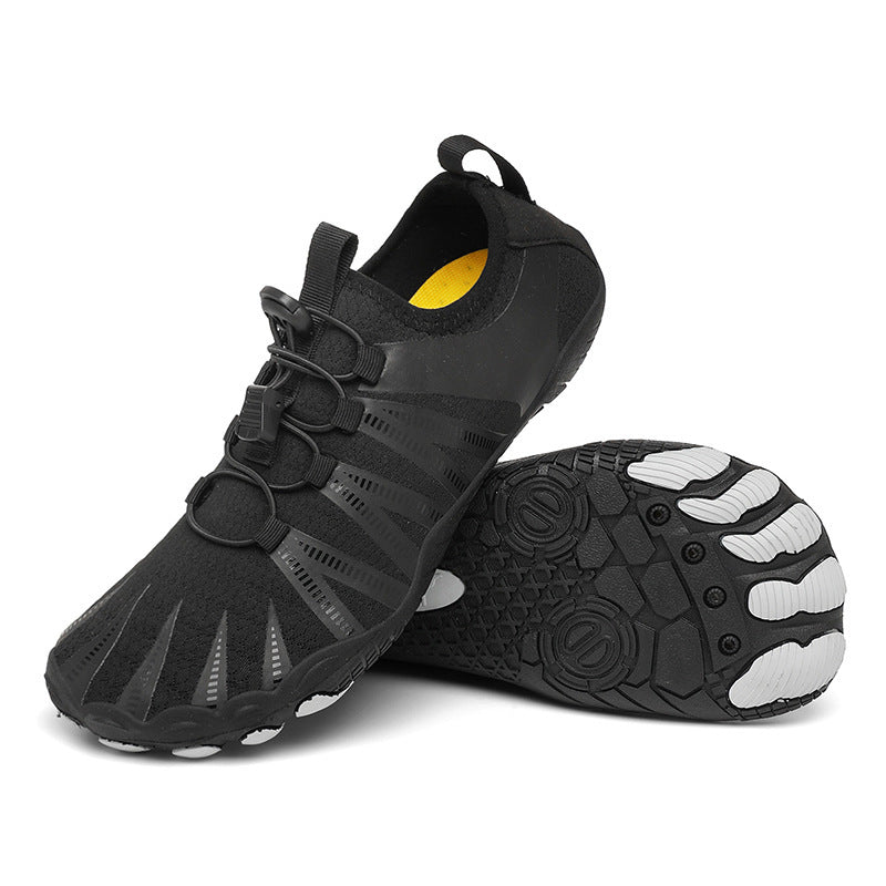 Quick-drying Wading Outdoor Leisure Mountaineering Shoes Black GlamzKart
