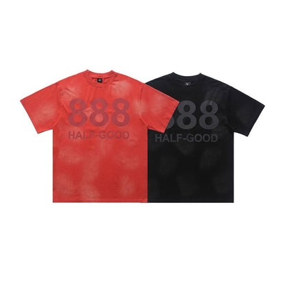 Digital Printing Men's Short-sleeved T-shirt New Men's Summer GlamzKart