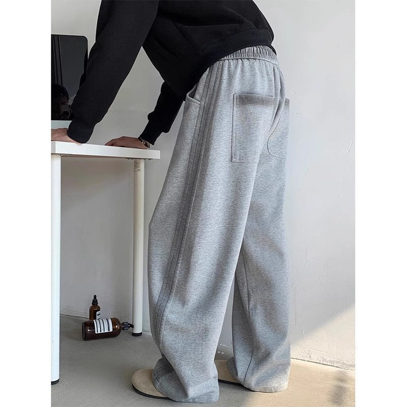Personality American Retro Casual Pants Men GlamzKart