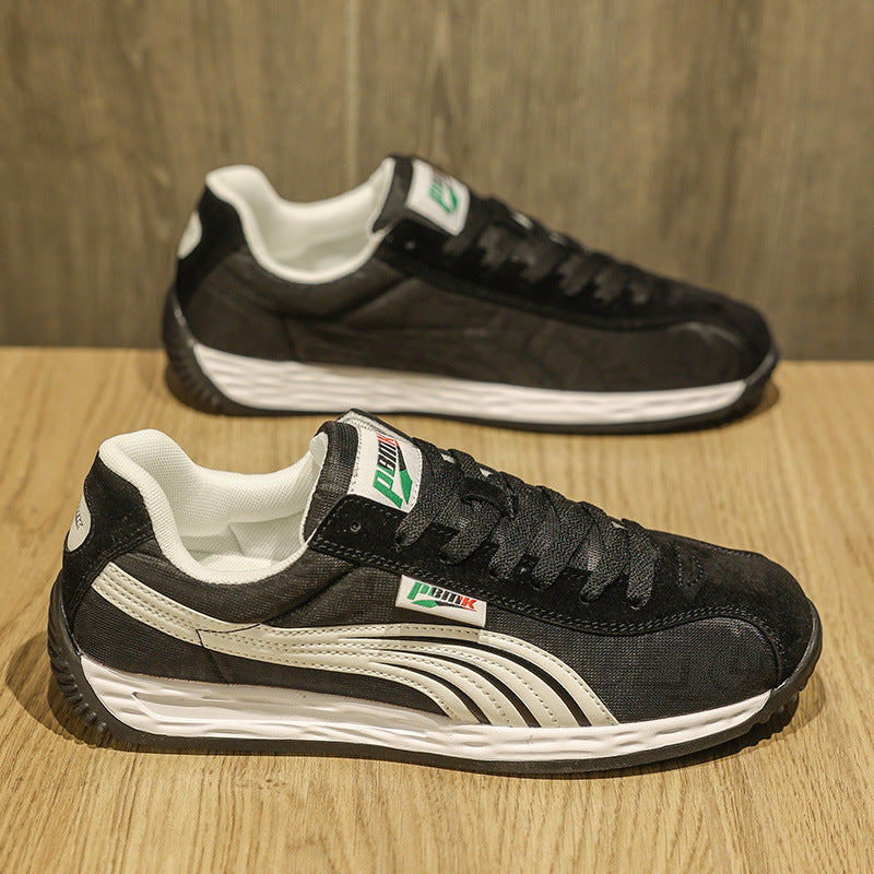 New Lovers Shoes All-match Fashion Sloth Sneakers Black GlamzKart