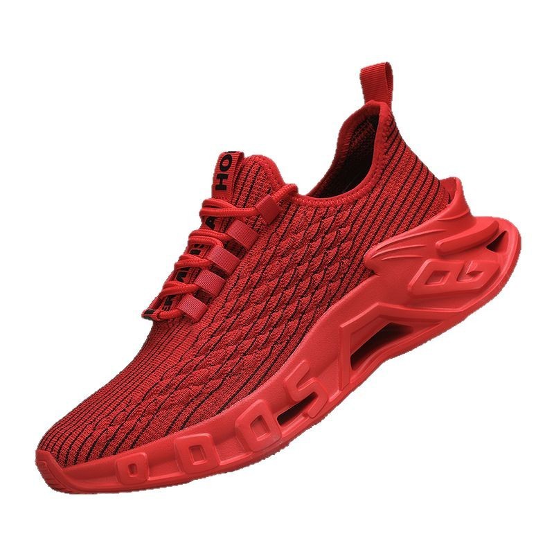 Plus Size Breathable Mesh Surface Popular Leisure Sports Running Blade Men's Shoes GlamzKart