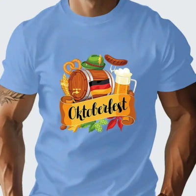 3D Digital Printing Short-sleeved T-shirt Daily Leisure GlamzKart