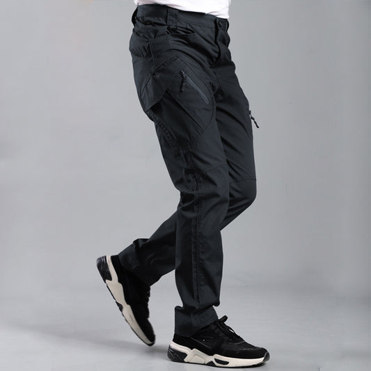 Loose Multi-pocket Pants Overalls Multi-pocket Outdoor Military Fans GlamzKart