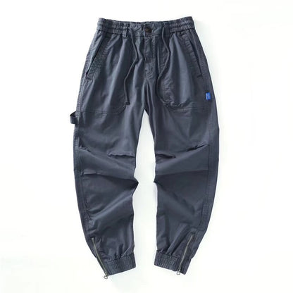 Loose-fit Tappered Men's Plus Size Loose All-matching Casual Trousers GlamzKart