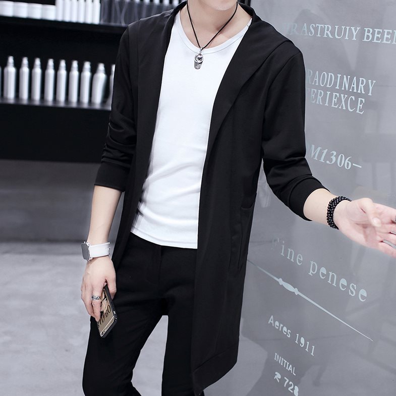 Slim Fit Student Handsome Cloak Men's Coat GlamzKart