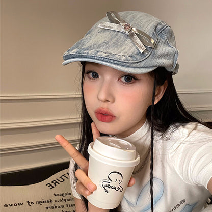 Original Diy Bow Advance Hats Female Summer GlamzKart