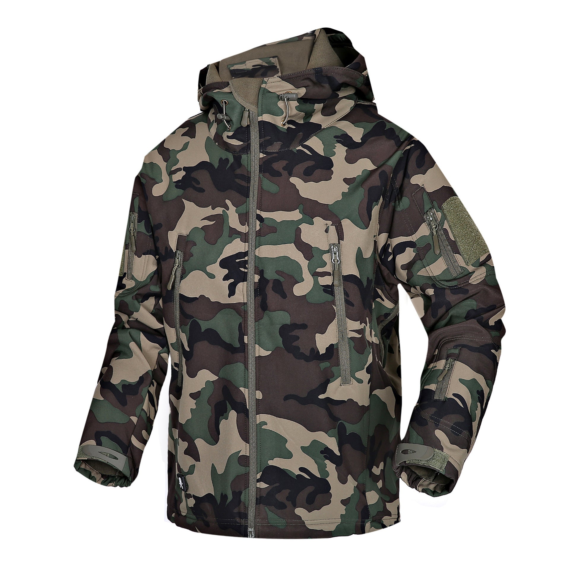 Autumn And Winter Men's Outdoor Camouflage Clothing Soft Shell Jacket GlamzKart