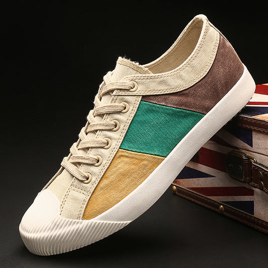 Versatile Canvas Casual Breathable Men's Shoes GlamzKart