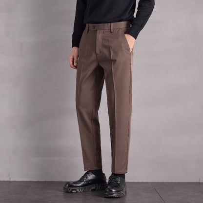 Fall Winter Men Straight Casual Pants GlamzKart