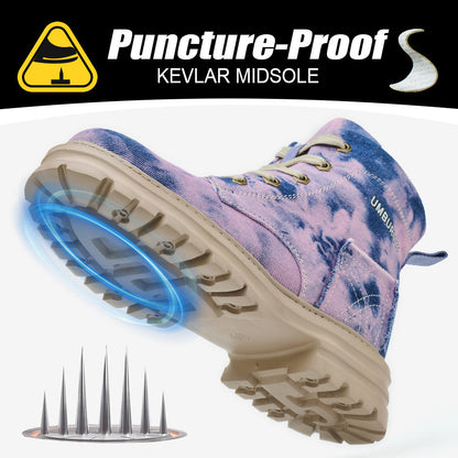 Women's Comfortable Breathable And Anti Smashing Safety Shoes GlamzKart