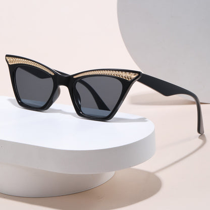 Cat's Eye Sun Women's Glasses All-matching GlamzKart