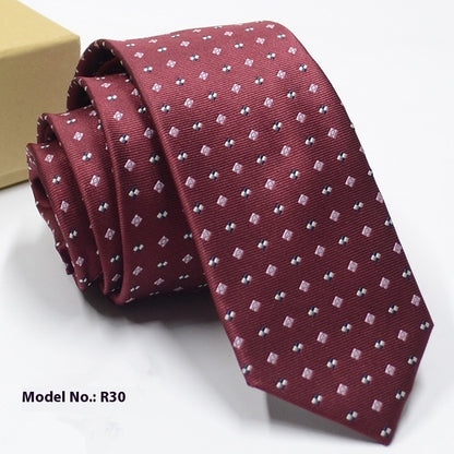 Fashion Exquisite Jacquard Tie Wedding Groom R30 GlamzKart