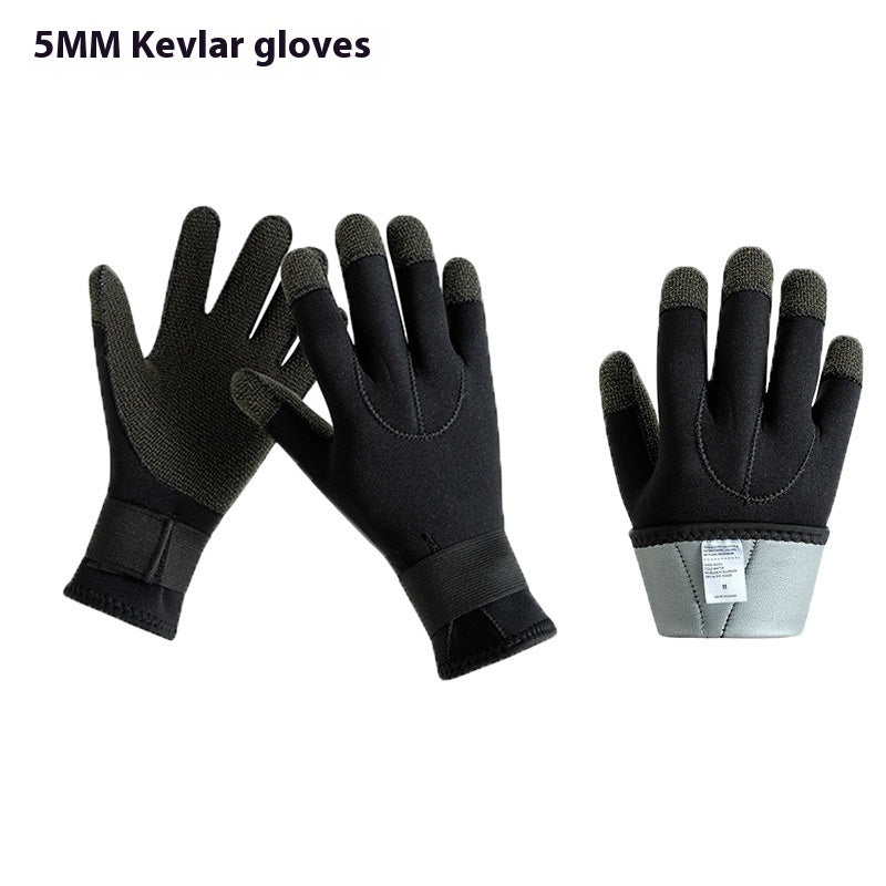 Anti-scratch Kevlar Gloves Jellyfish-proof 5mm Kevlar Gloves GlamzKart