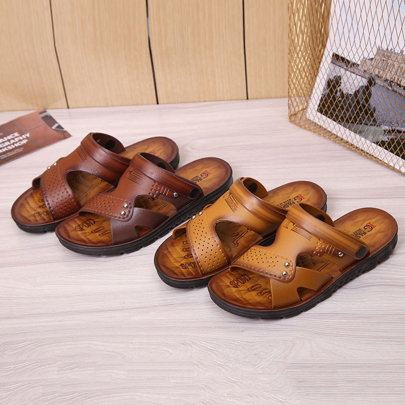 Sandals Summer Open Toed Non-slip Men GlamzKart