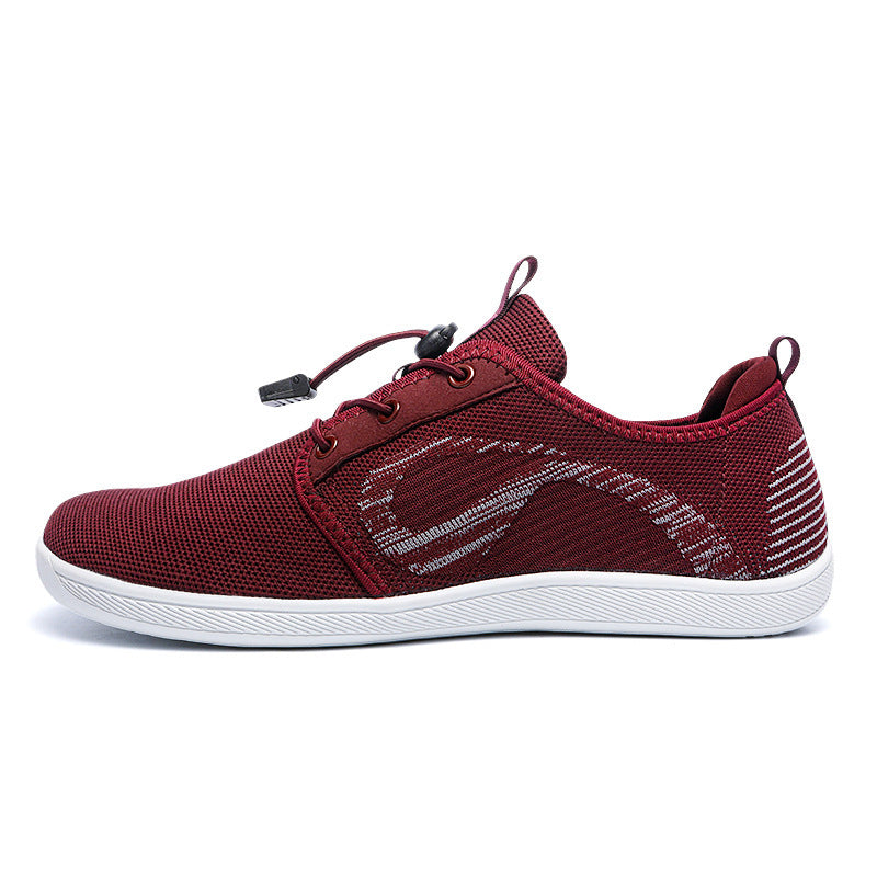 Men's Soft Bottom Plus Size Wide Toe Shoes GlamzKart