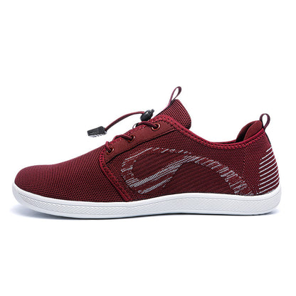 Men's Soft Bottom Plus Size Wide Toe Shoes GlamzKart
