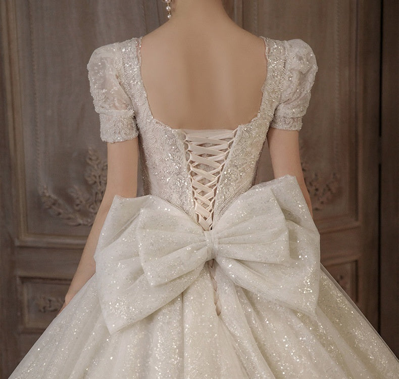 Temperament Bride Retro Super Fairy Mori Style Dream Wedding Qi Land Style GlamzKart