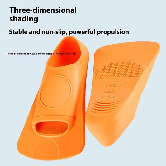 Swimming Flippers Freestyle Silicone Short Flippers GlamzKart