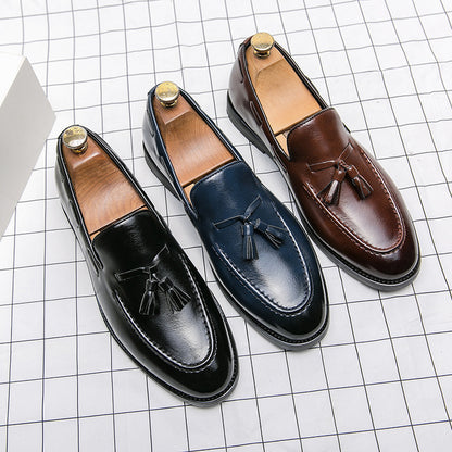 Tassel Slip-on Shoes Young Men GlamzKart