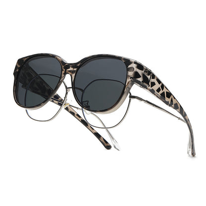 Myopia Glasses For Driving Set Of Glasses Men Gray GlamzKart