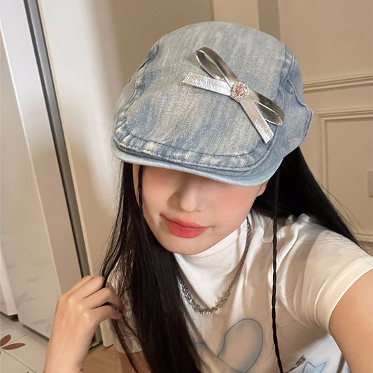 Original Diy Bow Advance Hats Female Summer GlamzKart