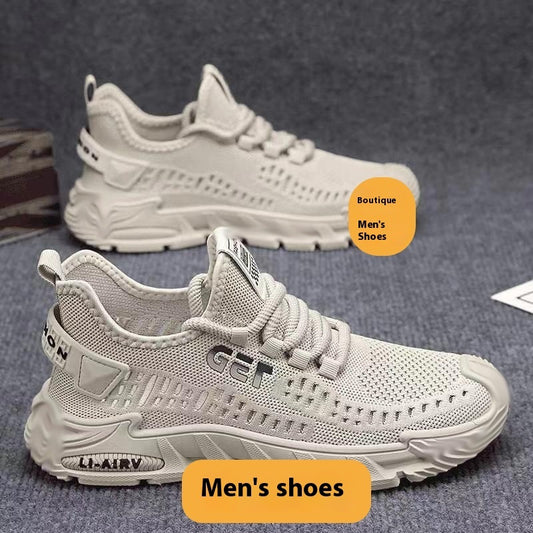 Plus Size Men's Shoes Mesh Casual Sports GlamzKart