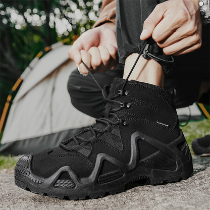 High-top Tactical Shoes Wear-resistant Desert Boots Outdoor New Combat Boots GlamzKart