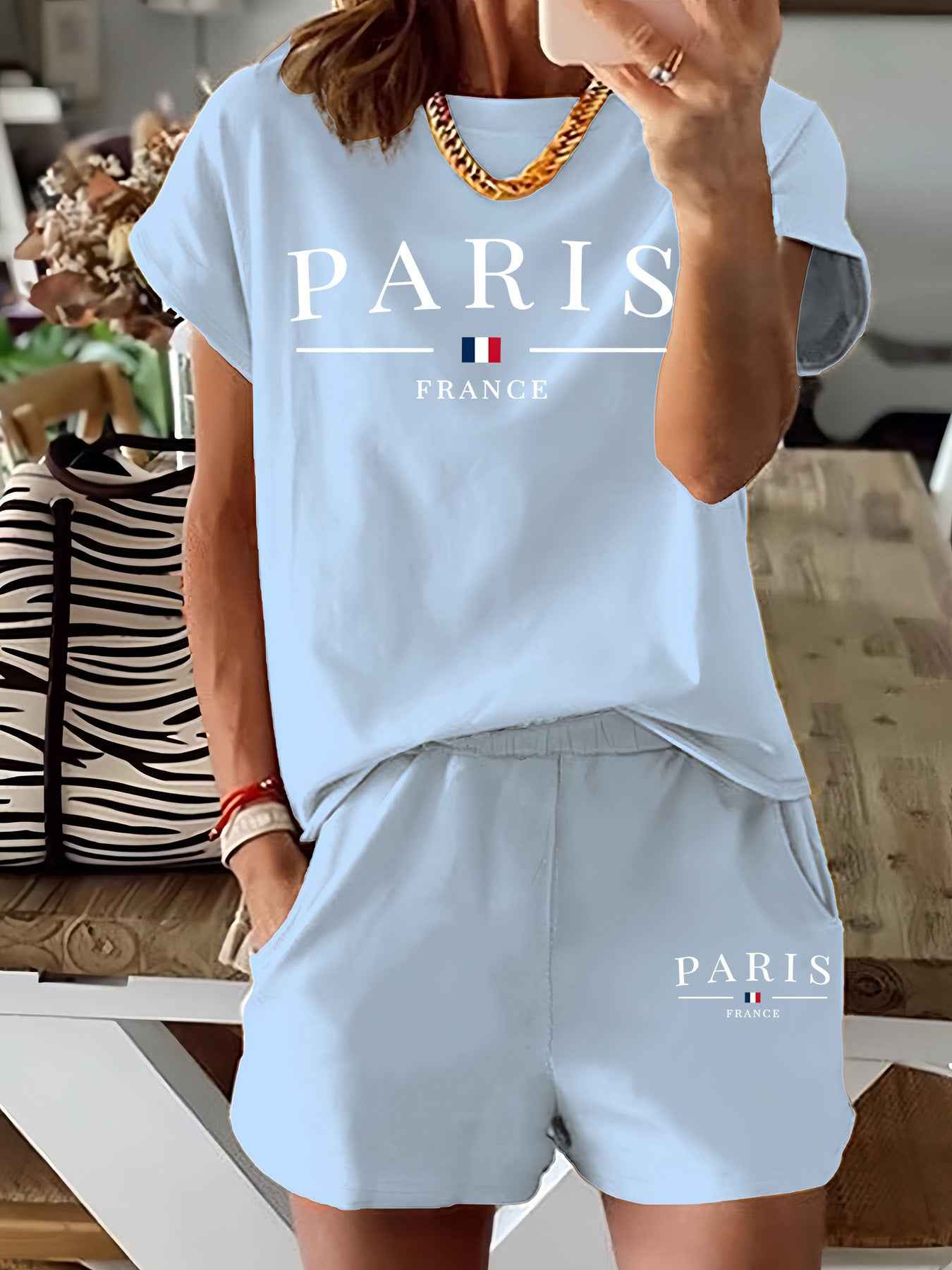 Fashion Comfort Printing Slimming Shorts Summer Casual Women's Clothing