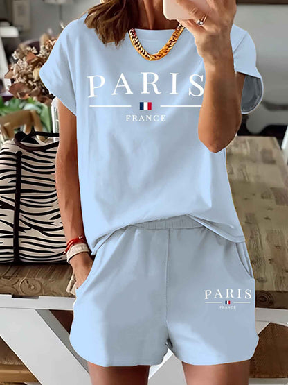 Fashion Comfort Printing Slimming Shorts Summer Casual Women's Clothing