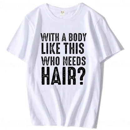 Plus Size Men's Cotton Short-sleeved Summer English Letter Printed T-shirt Top Men Style11 GlamzKart