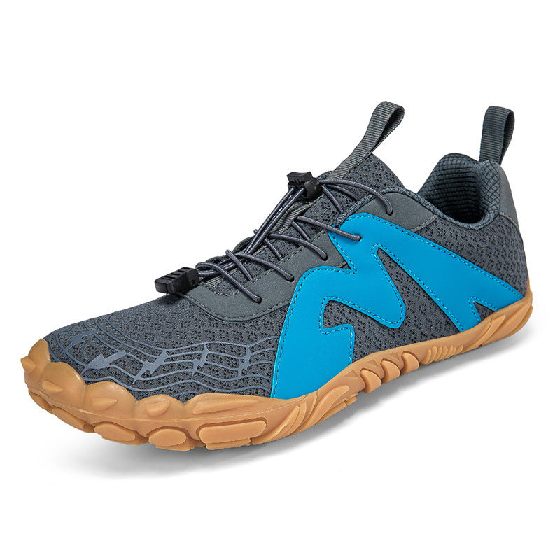 Breathable And Lightweight Outdoor Hiking Shoes A83 Gray GlamzKart