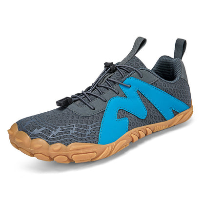 Breathable And Lightweight Outdoor Hiking Shoes A83 Gray GlamzKart
