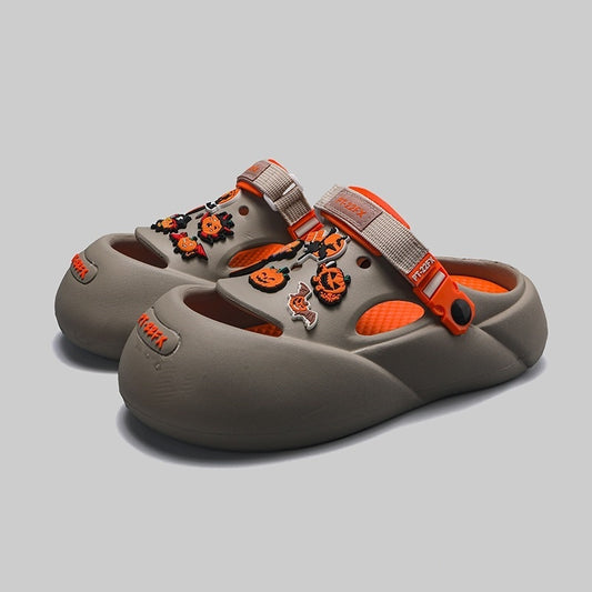 Summer Funny Baotou Beach Hole Shoes Men GlamzKart
