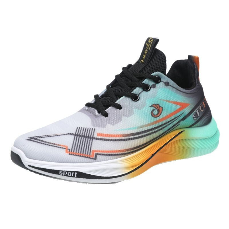 Mesh Breathable Running Shoes Lightweight Comfortable Breathable Trendy Casual Shoes Men's Shoes GlamzKart